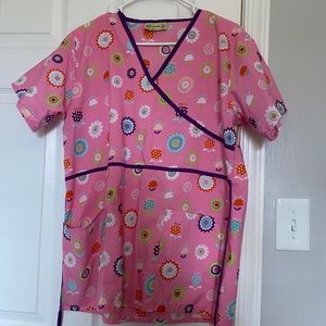 Spring Scrub Top